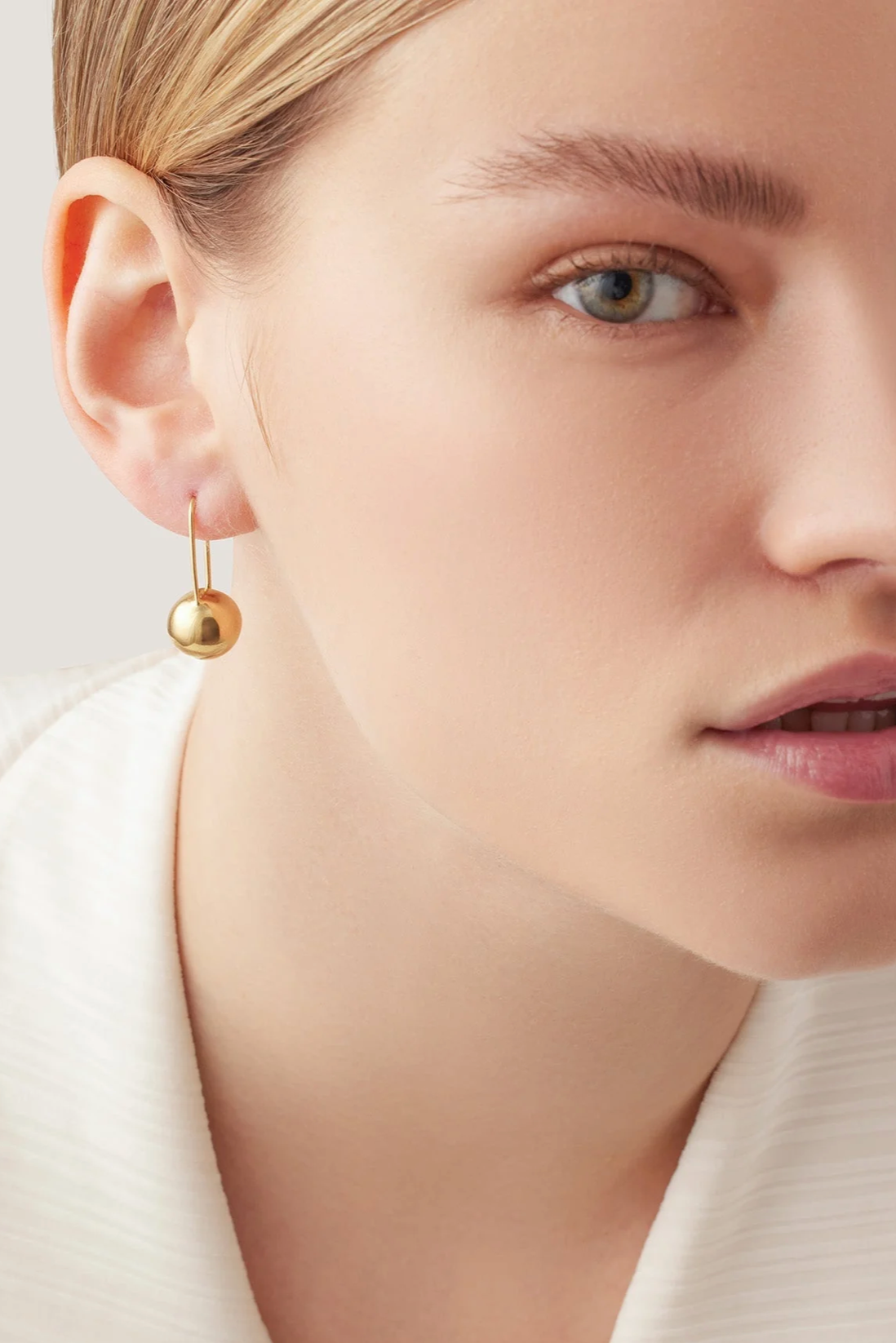 The Jenny Bird Celeste Earrings in Gold