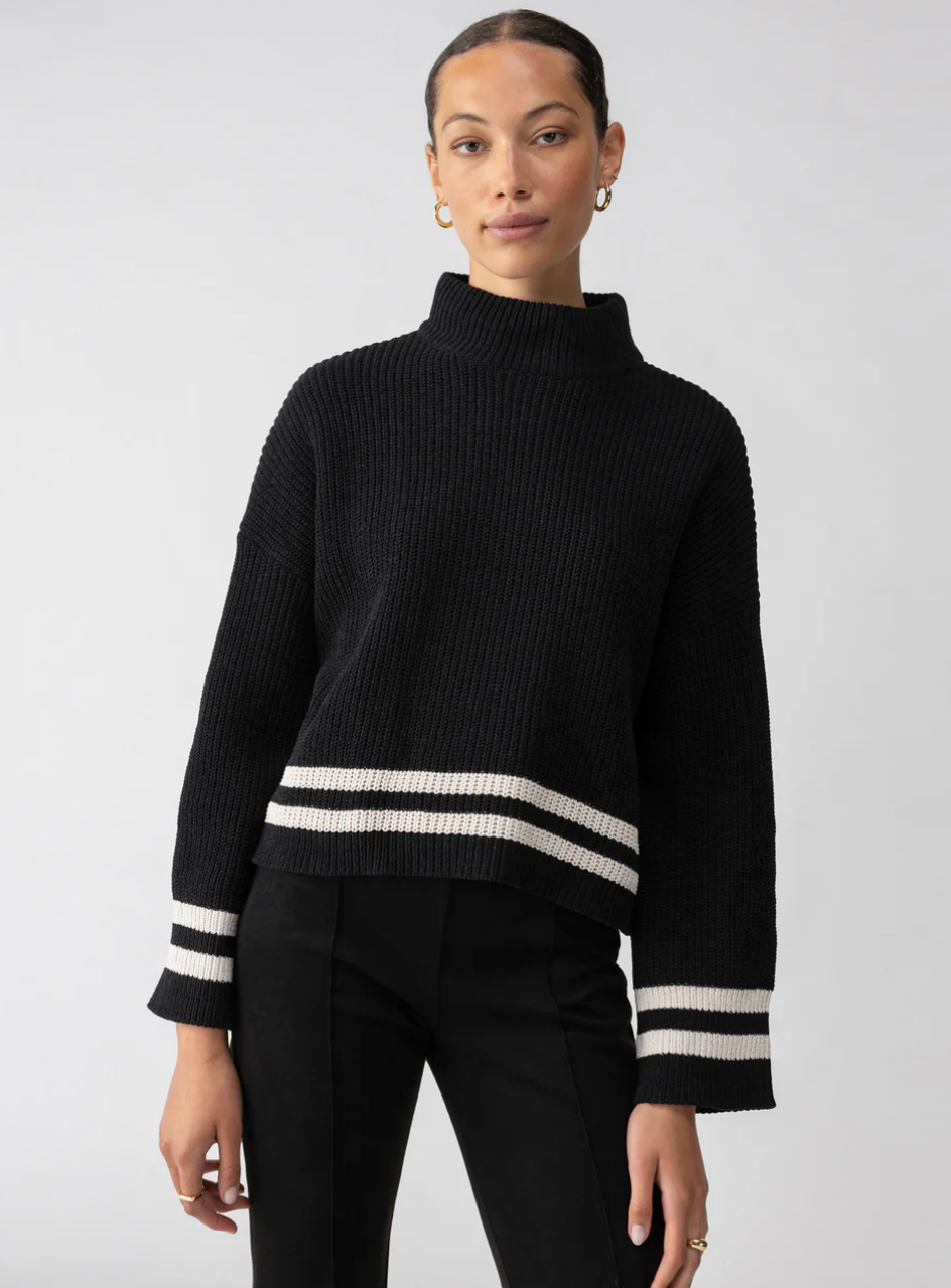 The Sanctuary Stay Cozy Sweater in Black | Shop Eleanor 