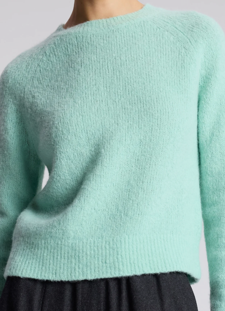 The A.L.C Frankie Sweater in Spearmint | Shop Eleanor 