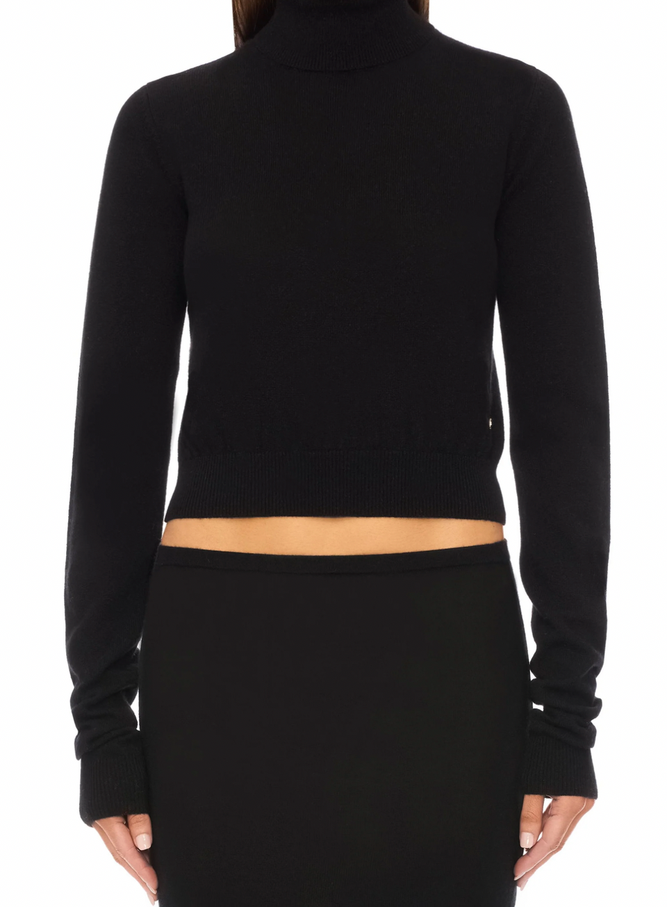 The Éterne Etienne Cashmere Sweater in Black | Shop Eleanor 