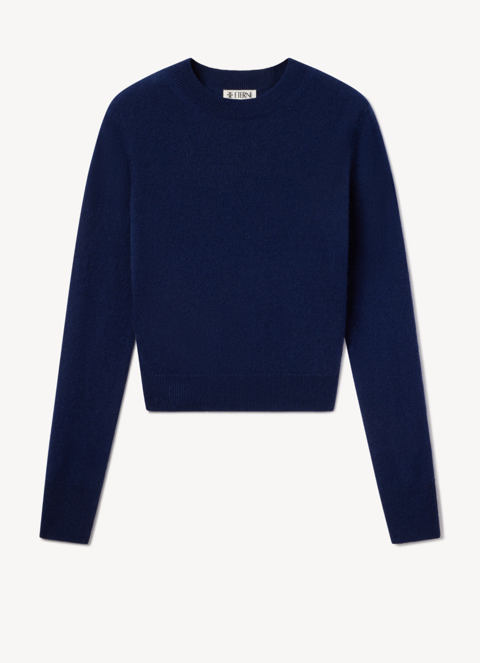 The Francis Top in Navy by ÉTERNE | Shop Eleanor