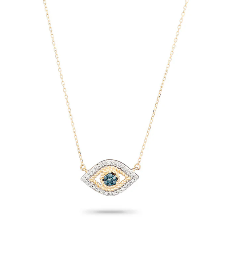 Adina Reyter Pave Evil Eye Necklace | Shop Eleanor 