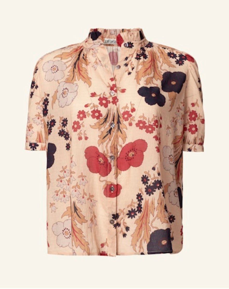 The Alíx of Bohemia Winnie Vintage Poppy Shirt | Shop Eleanor 