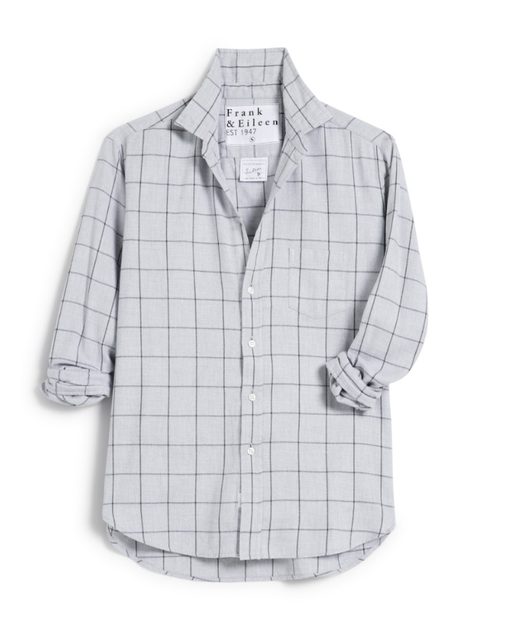 The Frank & Eileen Eileen Button Up in Windowpane | Shop Eleanor 