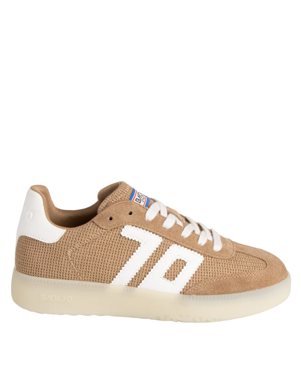 The Denver Sacco in Beige from Back 70 | Shop Eleanor