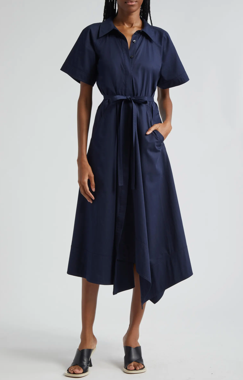 A.L.C. Julianna Dress in Navy | Shop Eleanor