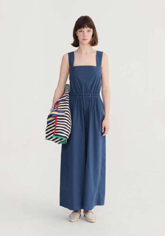 Bobo Textured Overall Cotton Overall | Shop Eleanor 