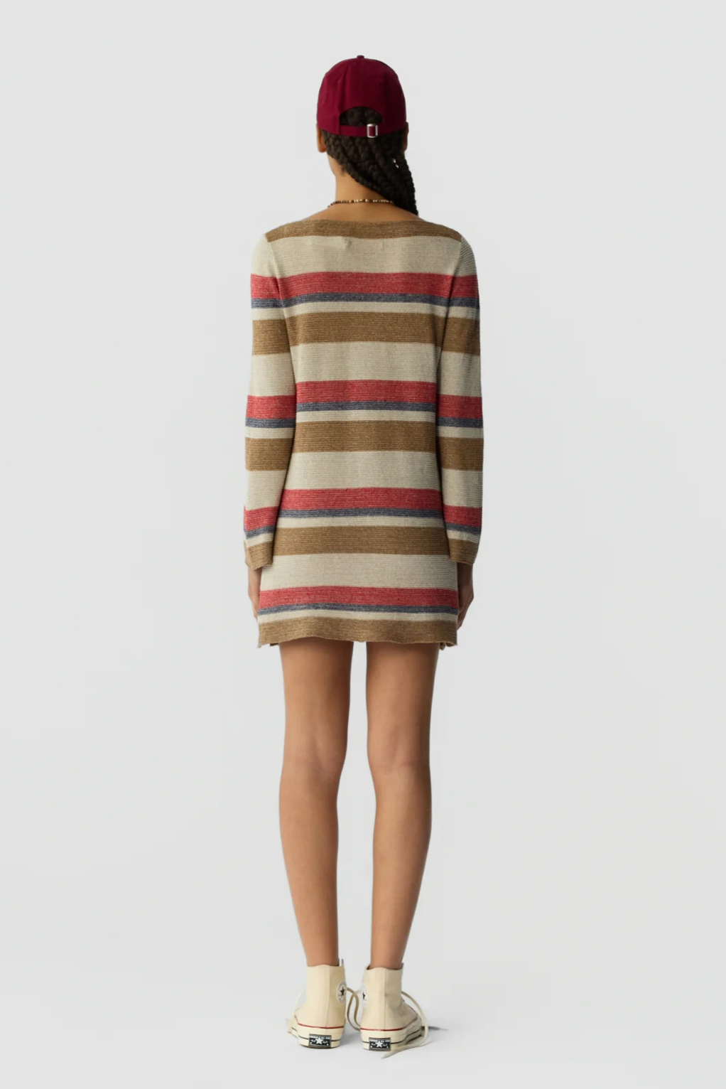 Guest in Residence Bayside Striped Mini Dress in Cream Combo | Shop Eleanor
