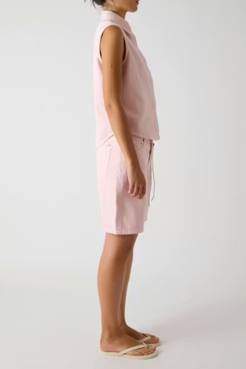 The Still Here Cool Short in Pink 
| Shop Eleanor 