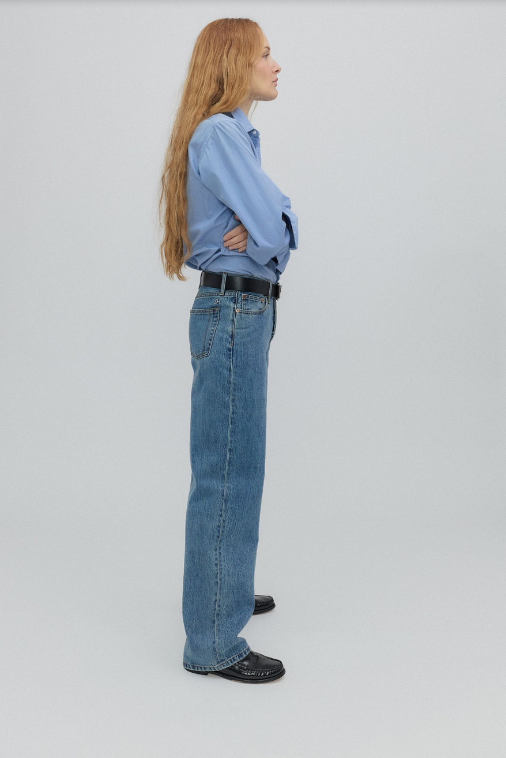 The Still Here Everyday in Classic Blue | Shop Eleanor 