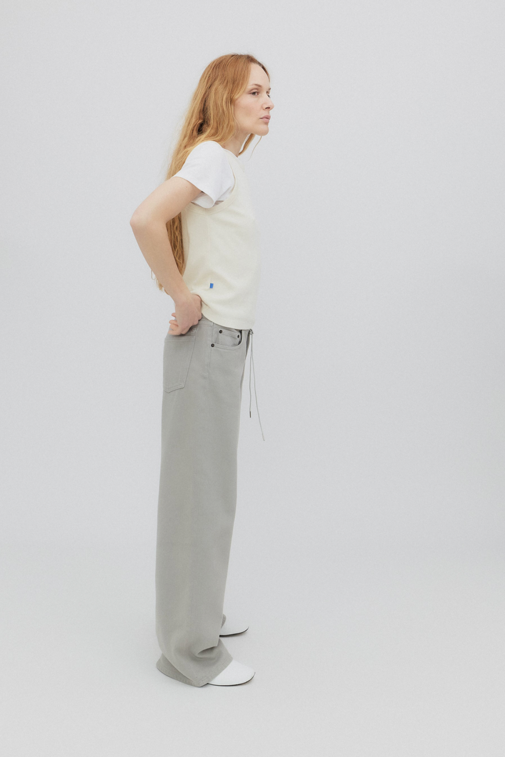 Still Here The Cool Jean in Dust | Shop Eleanor 