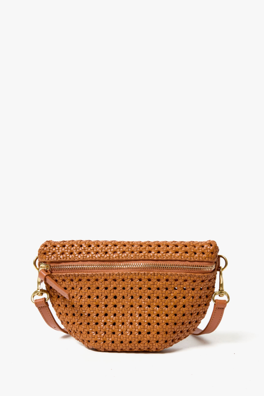 Teh Clare V. Tan Petite Rattan Fanny | Shop Eleanor 