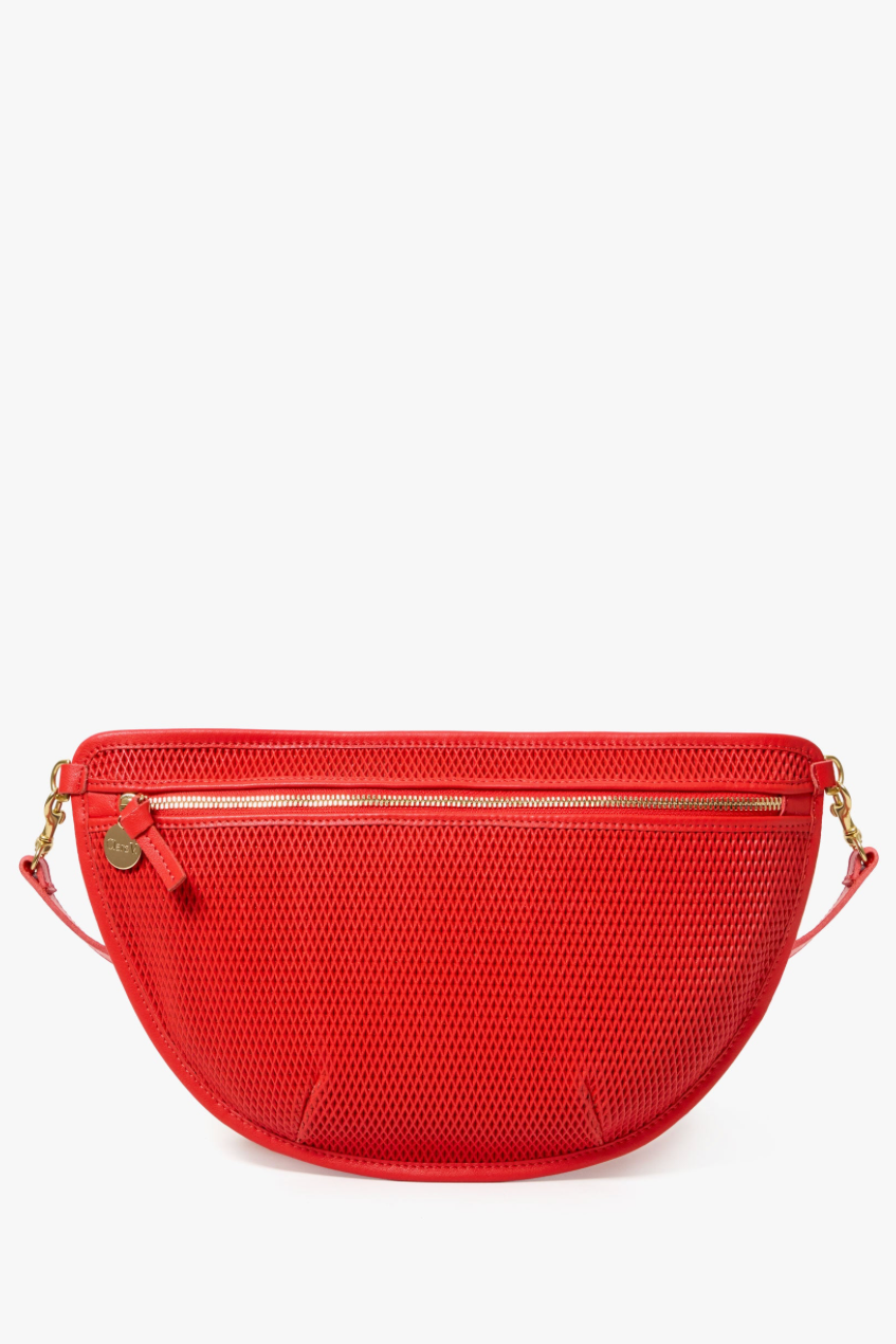 The Clare V. Bright Poppy Grande Fanny | Shop Eleanore