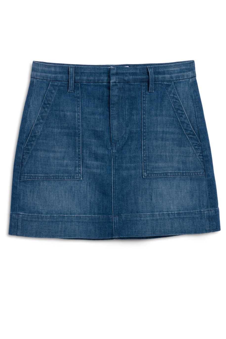 The Frank & Eileen Jameson Skirt in Washed Blue | Shop Eleanor 