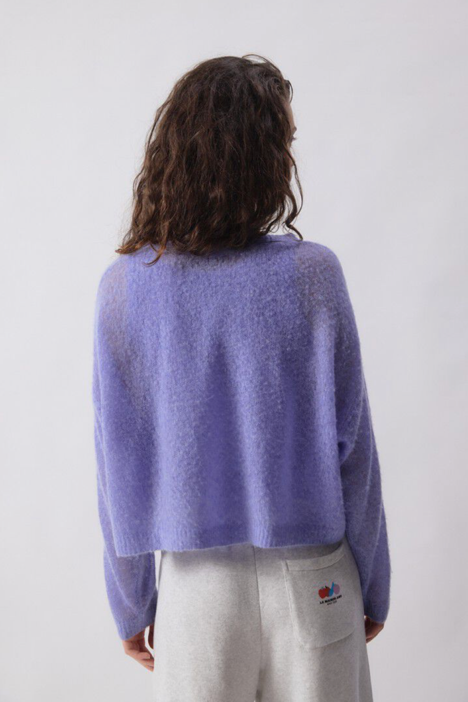The American Vintage Bodyrow Cardigan in Provence | Shop Eleanor 