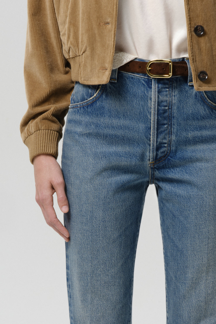 The Citizens of Humanity 90s French High Rise Jean in Dirty Martini | Shop Eleanor 