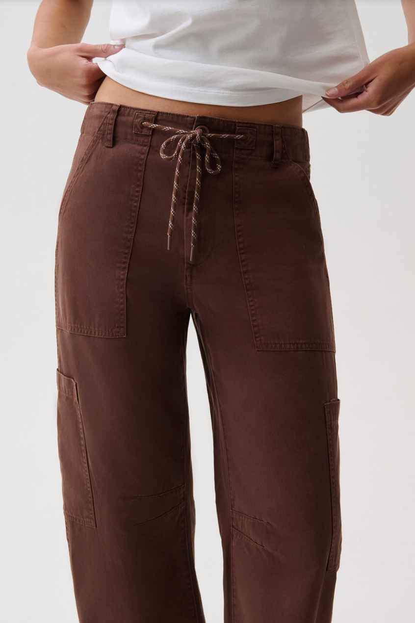 The Pistola Sabrina Utility Pant in Lindt | Shop Eleanor 
