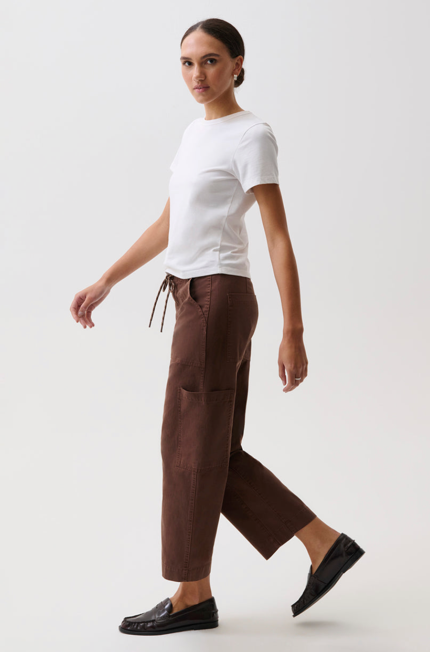 The Pistola Sabrina Utility Pant in Lindt | Shop Eleanor 