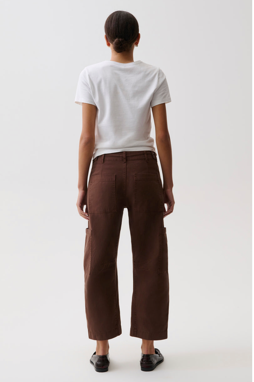The Pistola Sabrina Utility Pant in Lindt | Shop Eleanor 