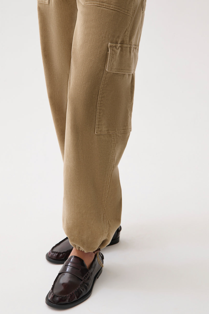 Pistola Honor Utility Cord Cargo Pant in Camel | Shop Eleanor 