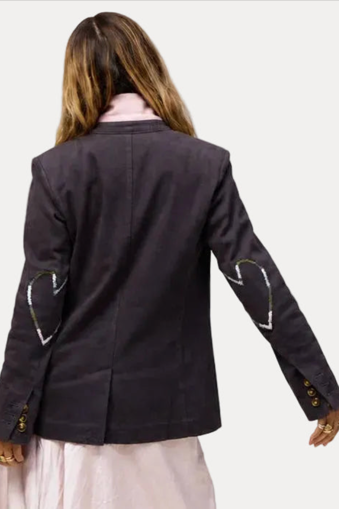 Kerri Rosenthal Workday Love Blazer in Anthracite | Shop Eleanor 