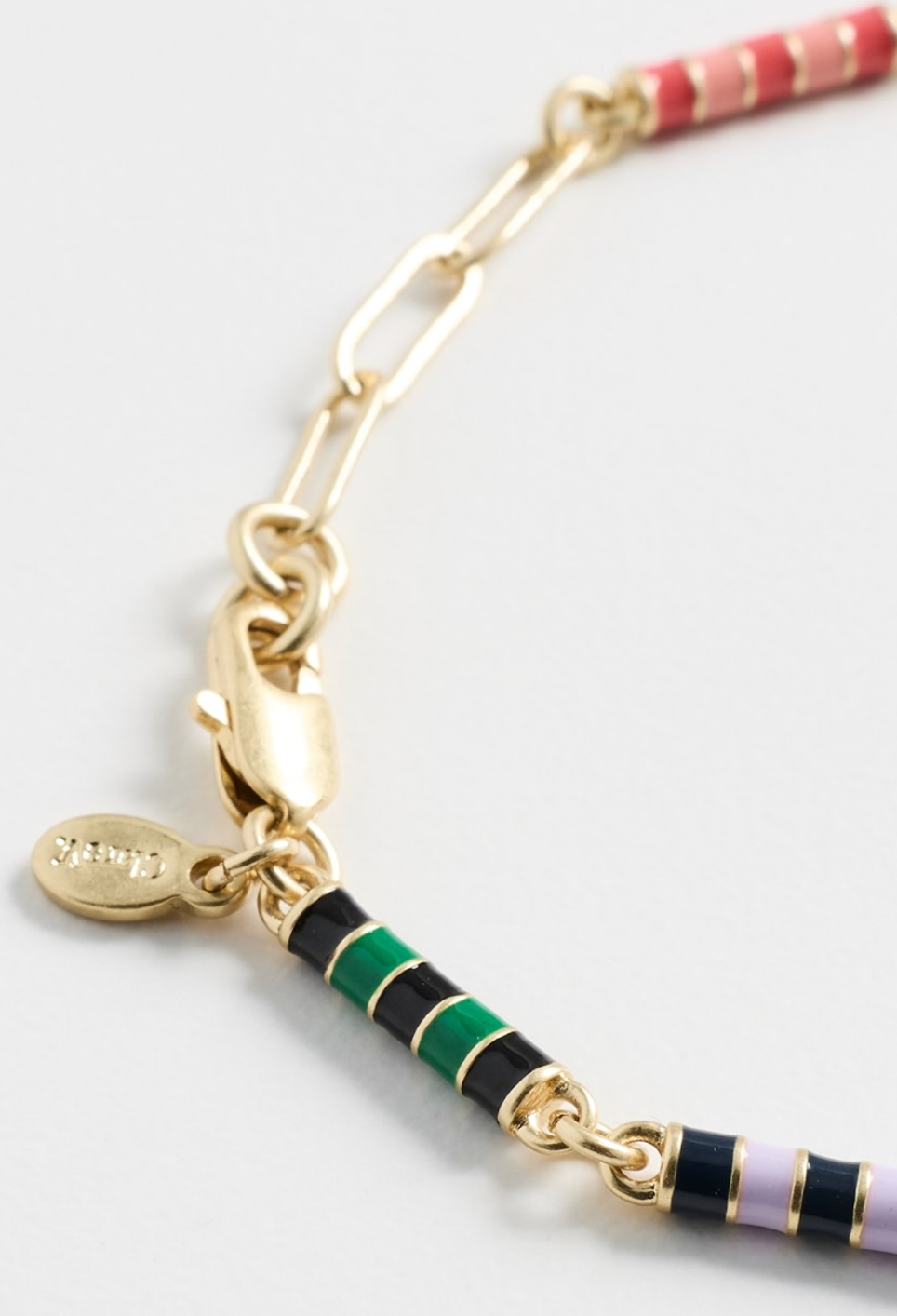 The Clare V. Le Stripe Pearl Bracelet | Shop Eleanor 