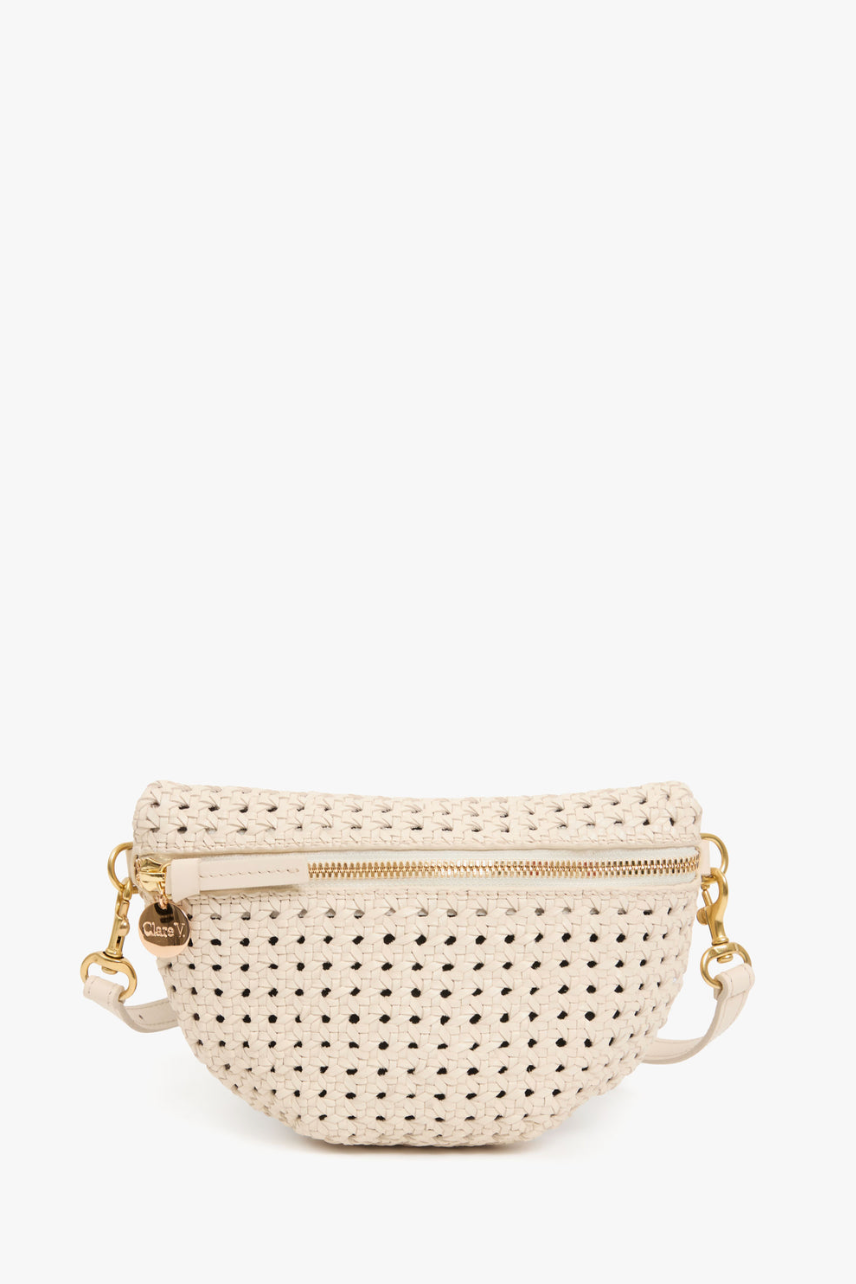 The Clare V. Petite Fanny in Cream | Shop Eleanor 