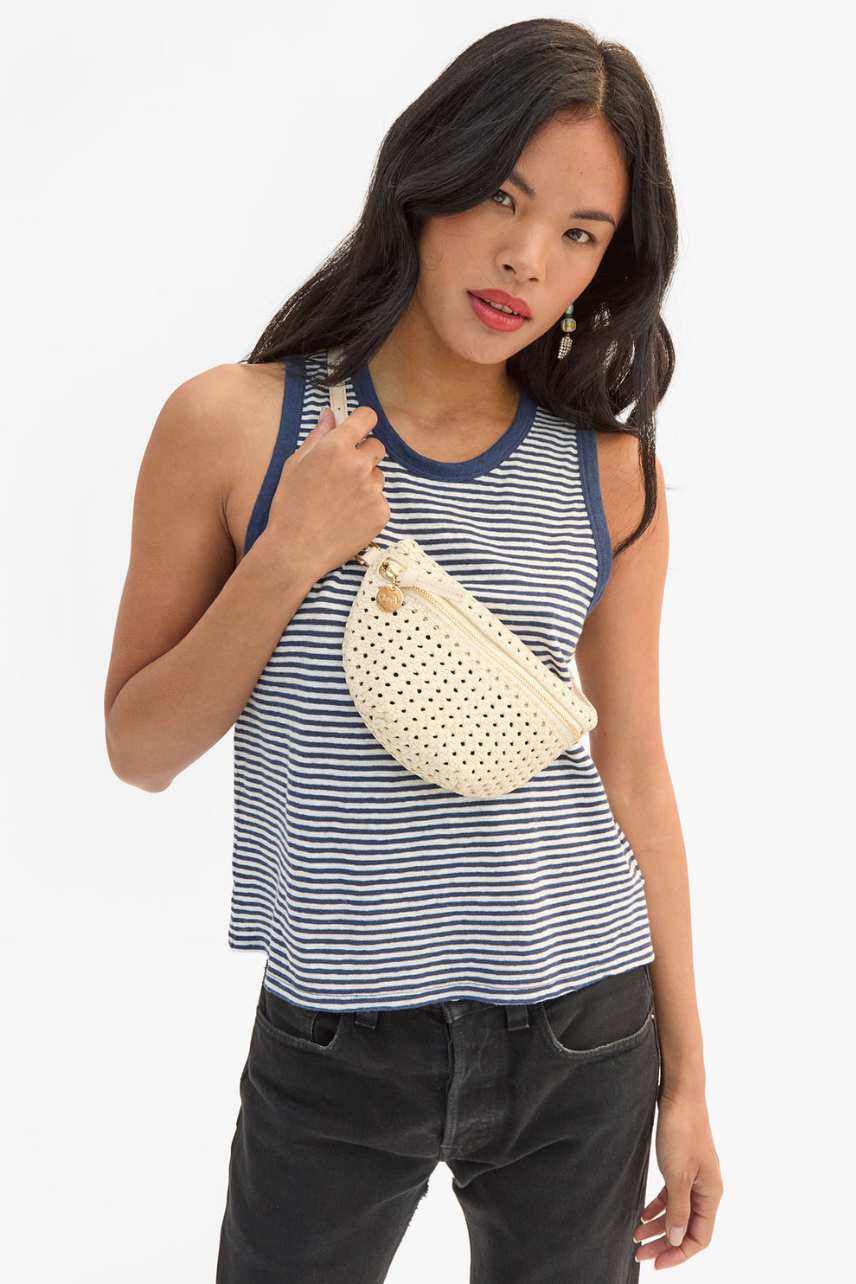 The Clare V. Petite Fanny in Cream | Shop Eleanor 