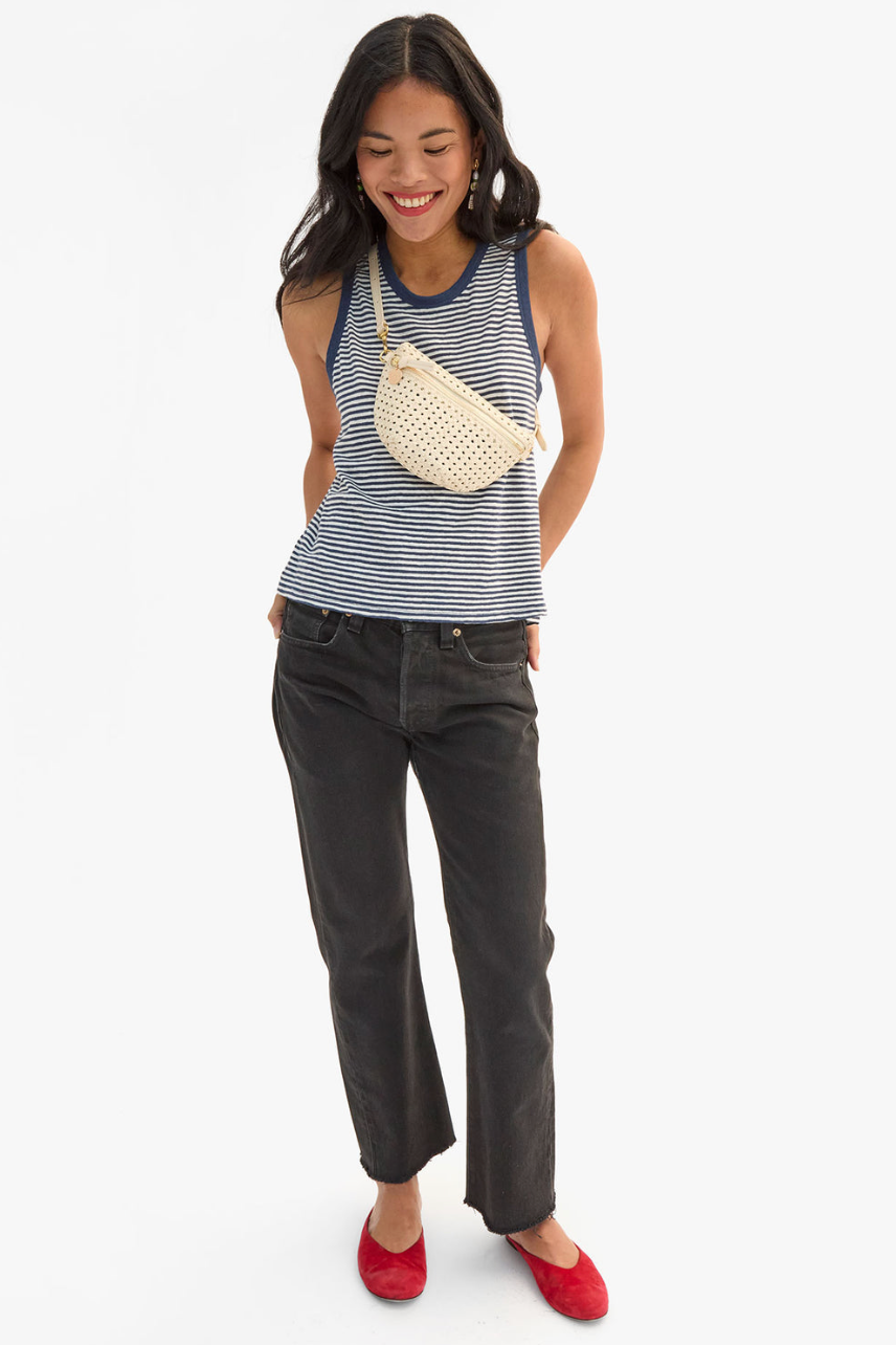 The Clare V. Petite Fanny in Cream | Shop Eleanor 