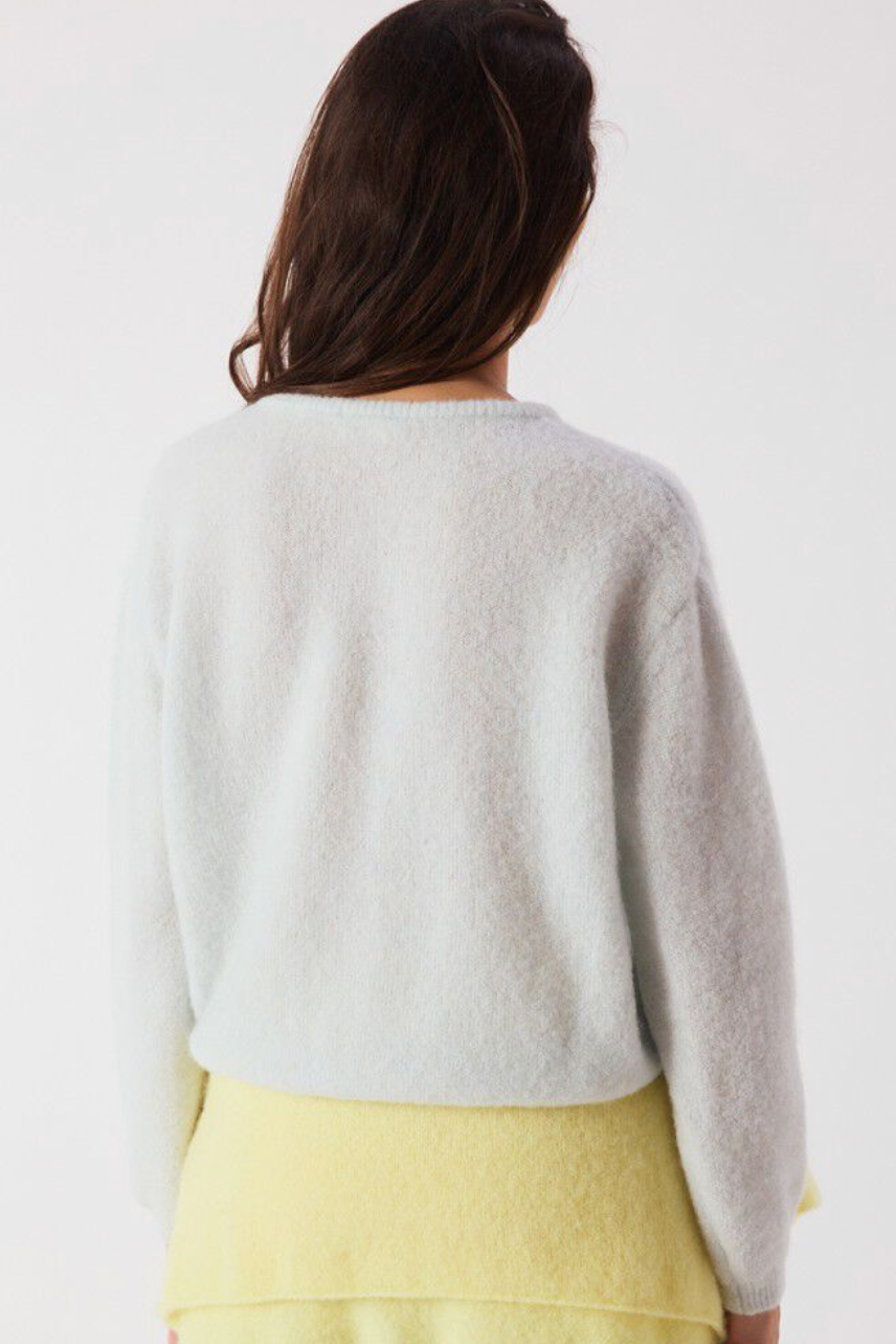 The American Vintage Vito Cardi in Frost | Shop Eleanor 