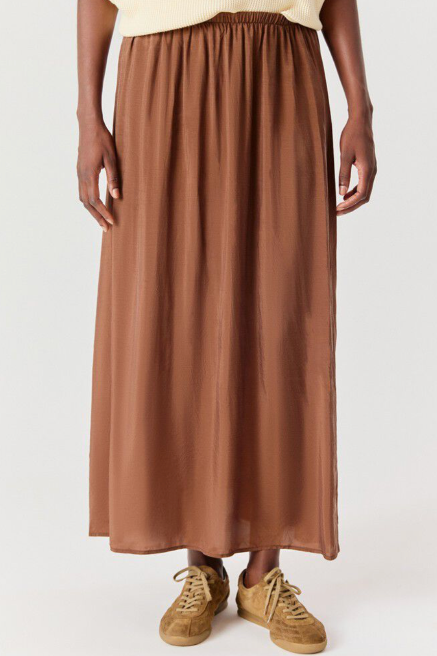 The American Vintage Renbay Skirt in Small Log | Shop Eleanor 