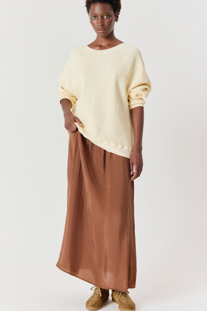 The American Vintage Renbay Skirt in Small Log | Shop Eleanor 