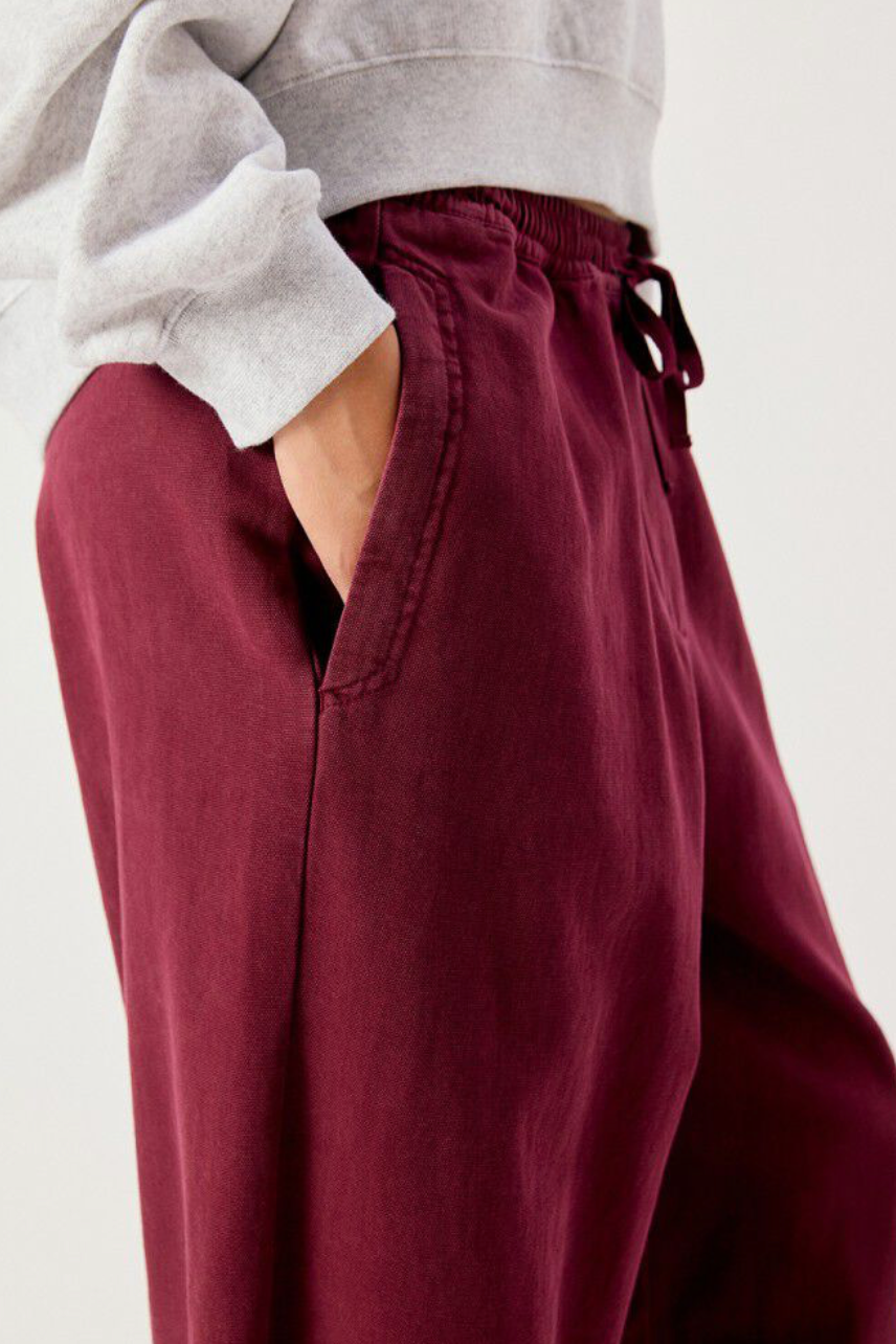 American Vintage Women's Lycaz Ballon Pant in Vintage Wine | Shop Eleanor 