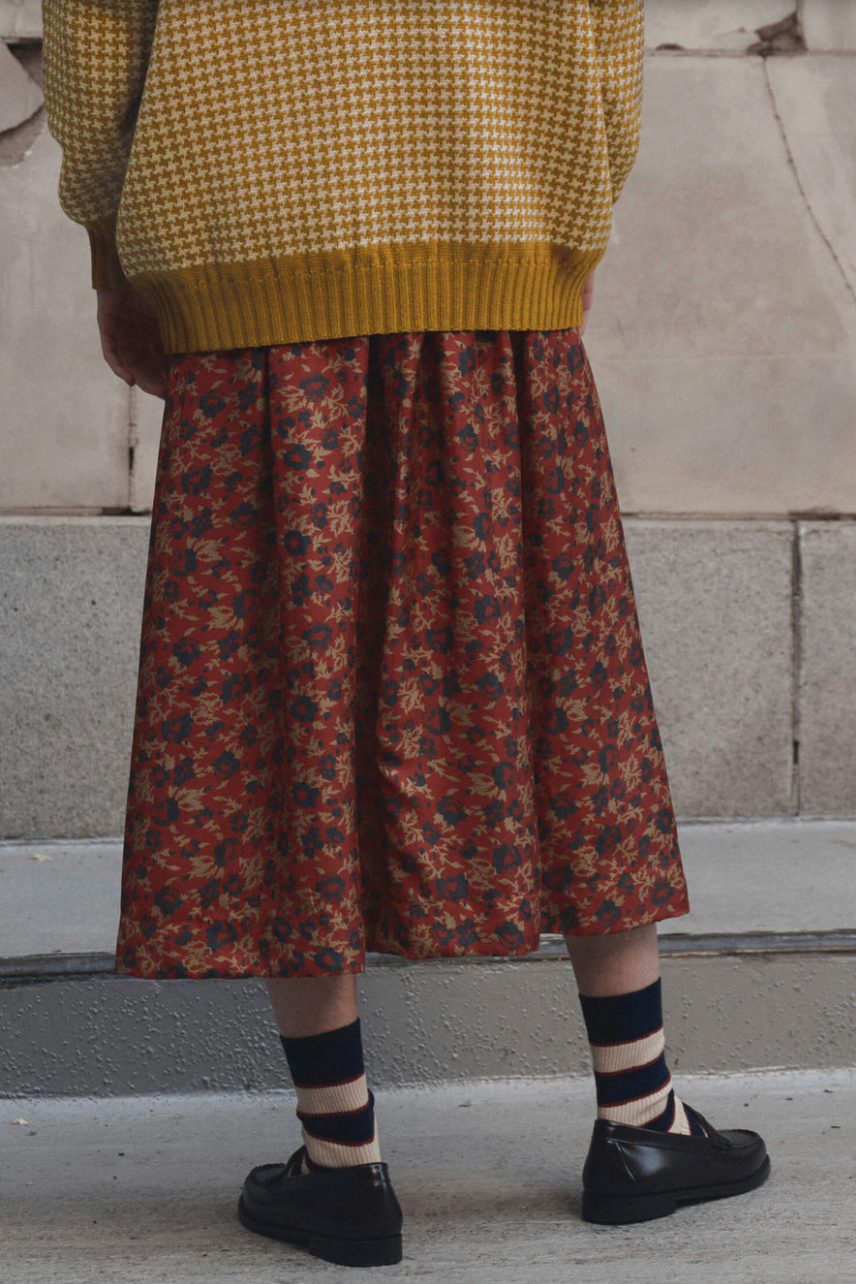 The Great  Canary Skirt in Gilded Poppy | Shop Eleanor 