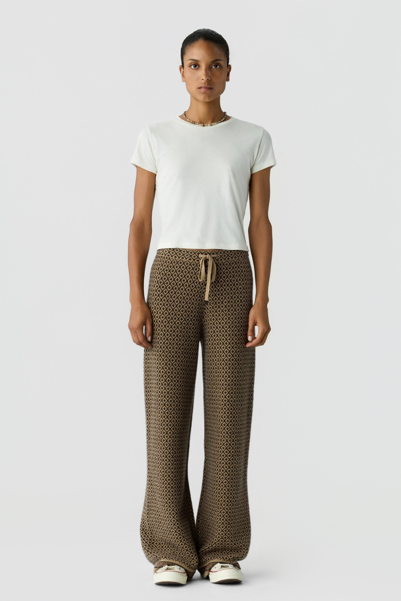 Guest in Residence Marquise Pant in Burnt Cocoa Combo | Shop Eleanor