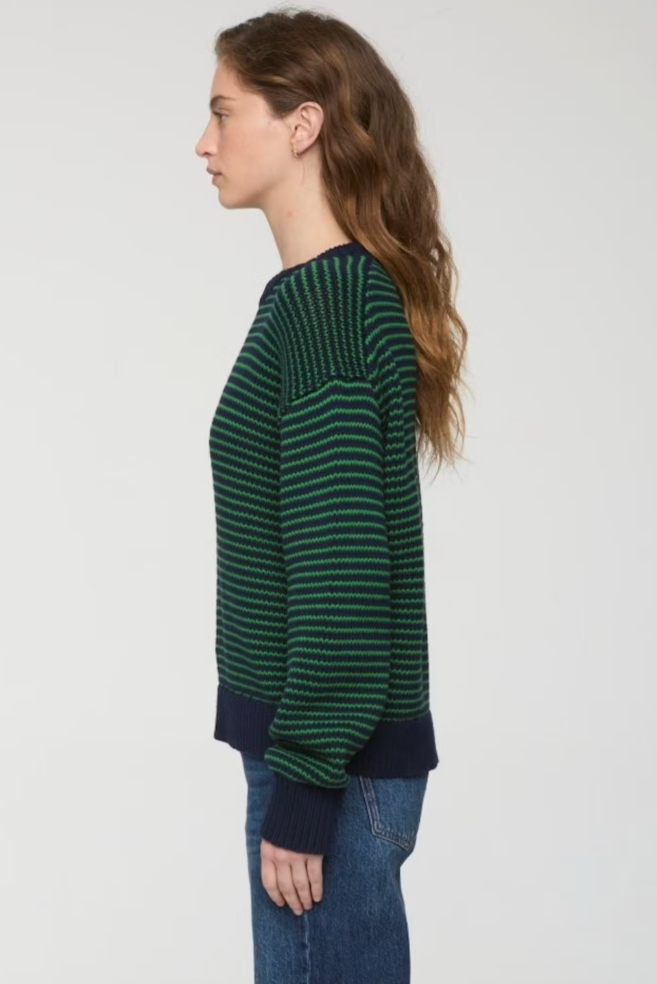 The Aura Sweater in Midgreen from Pistola Denim | Shop Eleanor 