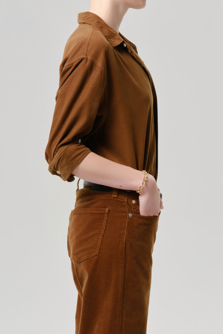 The Kayla Shirt in Manuka | Shop Eleanor 