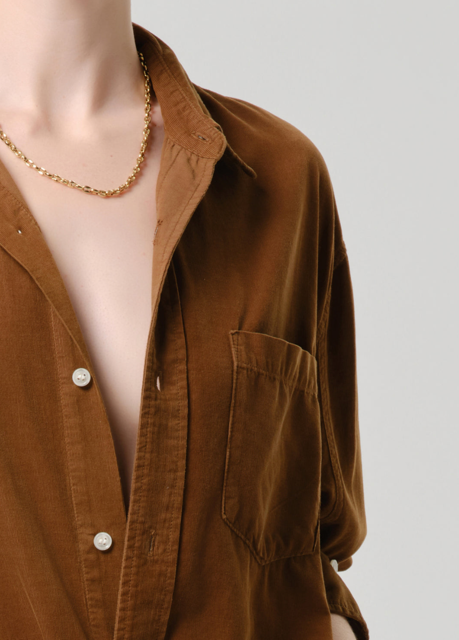 The Kayla Shirt in Manuka | Shop Eleanor 