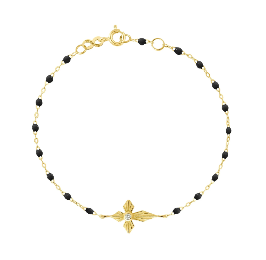 Gigi Clozeau Lumiere Diamond Bracelet in Black | Shop Eleanor