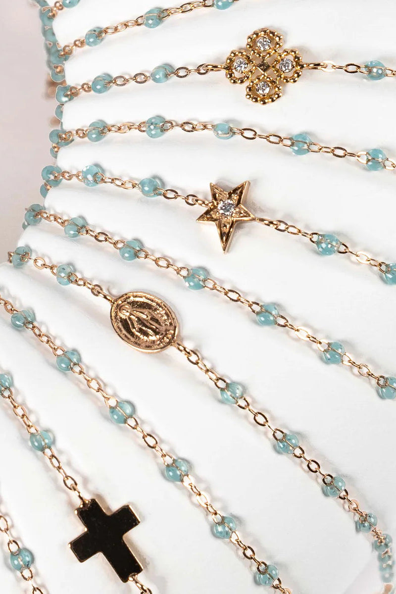 Classic Gigi Bracelet in Aqua | Shop Eleanor