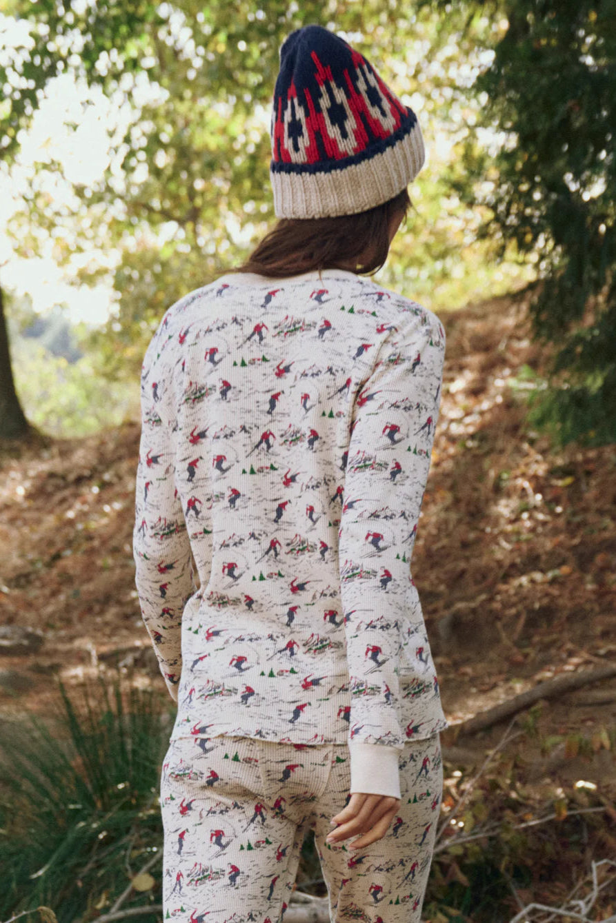 The Great Classic Crew Thermal in Slopeside | Shop Eleanor - Women's Online Luxury Clothing Boutique