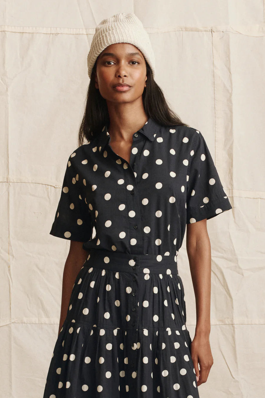 The Great Polka Dot Messenger Top | Shop Eleanor - Women's Apparel