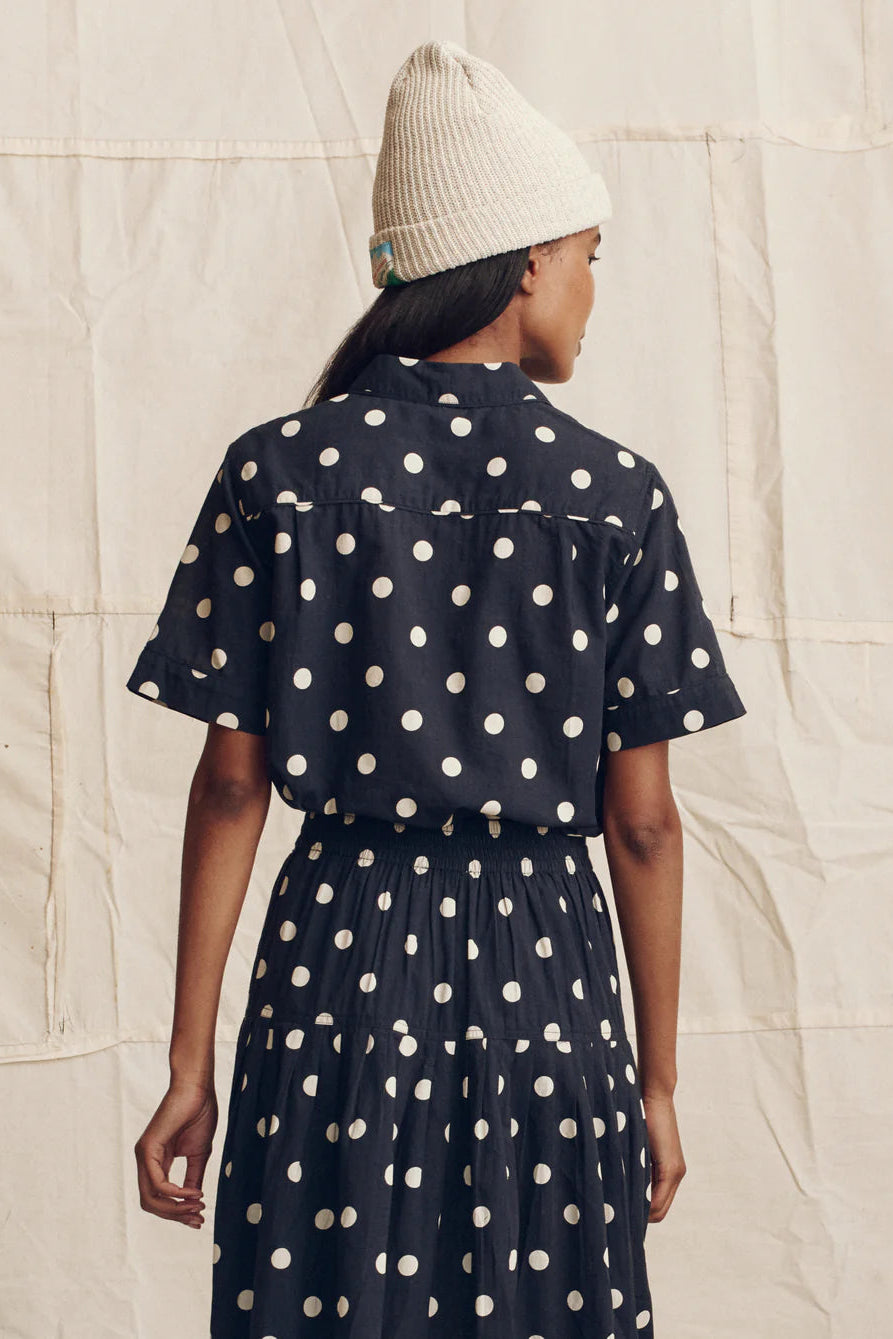 The Great Polka Dot Messenger Top | Shop Eleanor - Women's Apparel