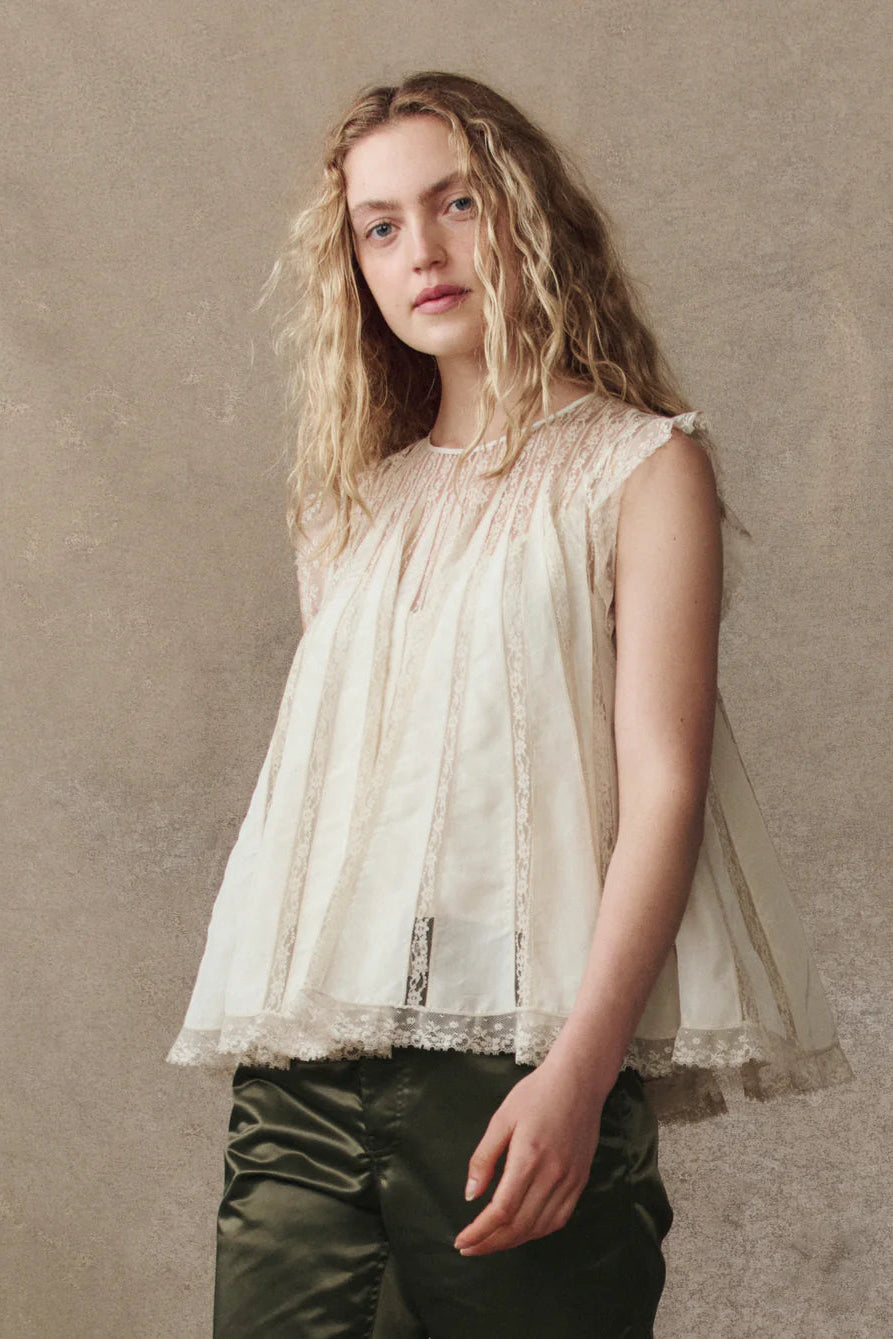 The Great Keepsake Lace Shell Top | Shop Eleanor - Women's Designer