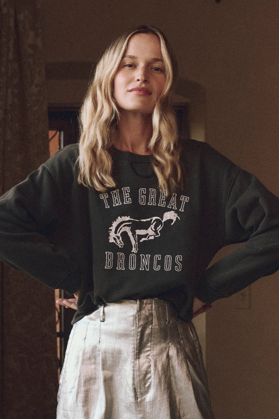 The Bucking Bronco League Vintage Sweatshirt | Shop Eleanor