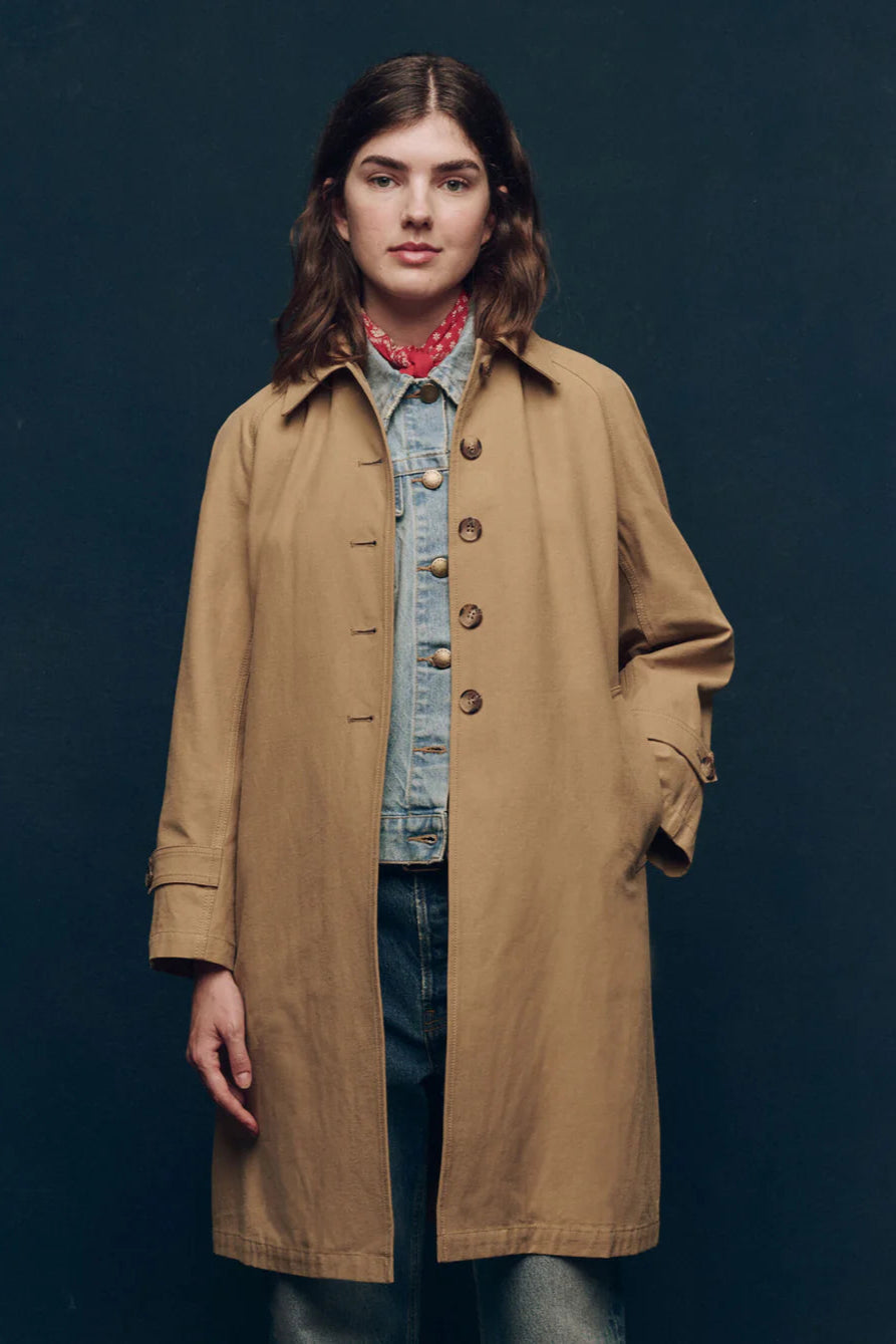 The Great Khaki Trench Coat | Shop Eleanor