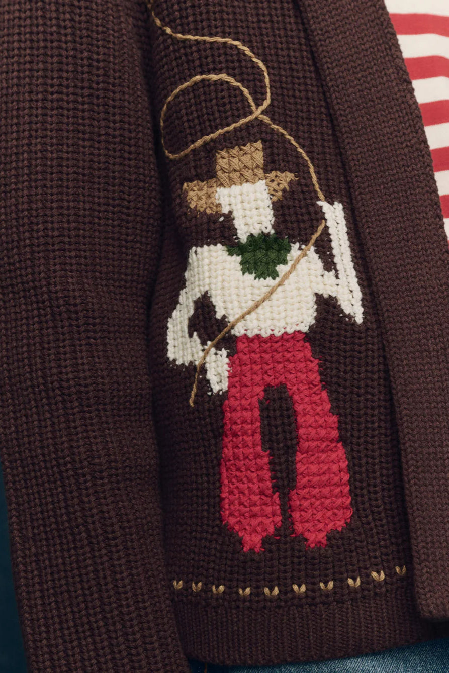 The Great Hand Embroidered Cowboy Cardigan | Shop Eleanor - Women's Transitional Clothing in Louisville, CO