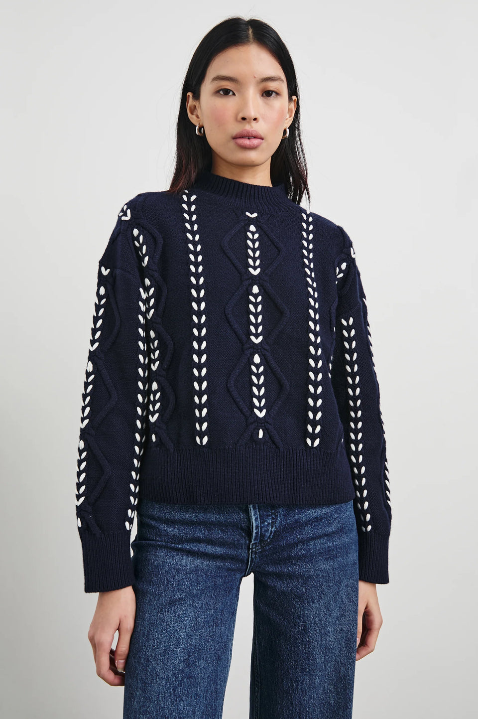 Rails Tori Sweater in Midnight | Shop Eleanor