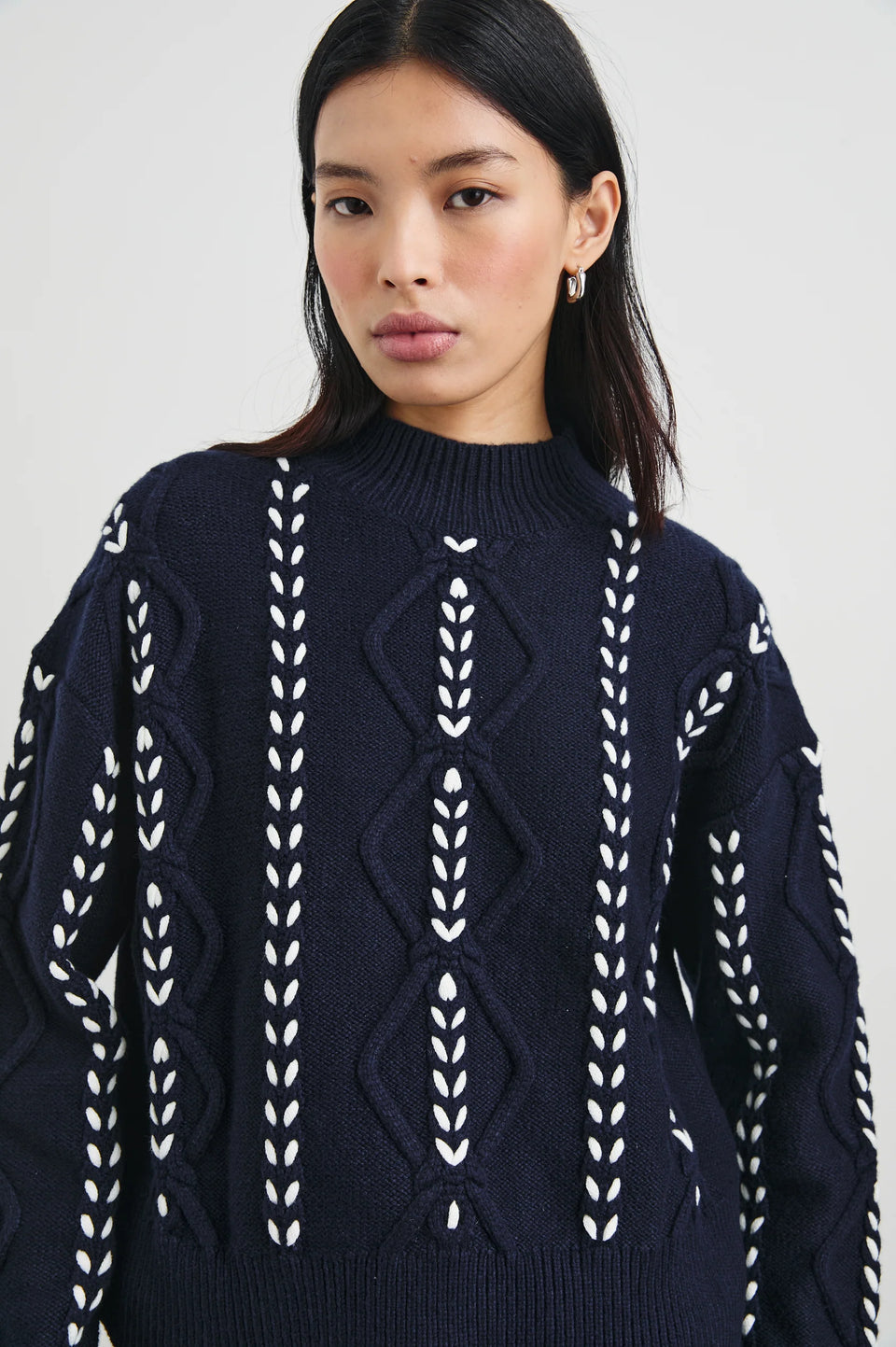 Rails Tori Sweater in Midnight | Shop Eleanor