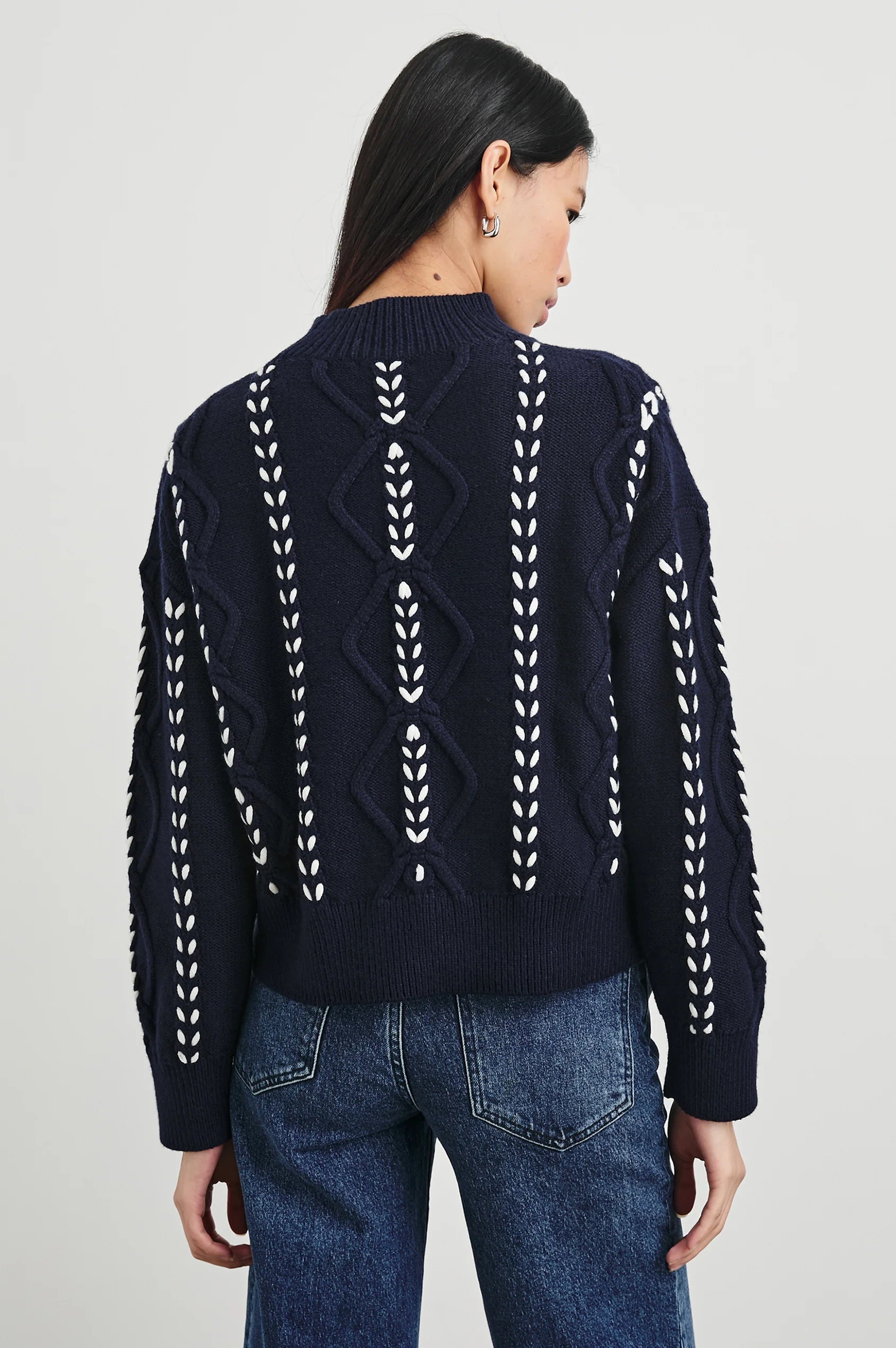 Rails Tori Sweater in Midnight | Shop Eleanor